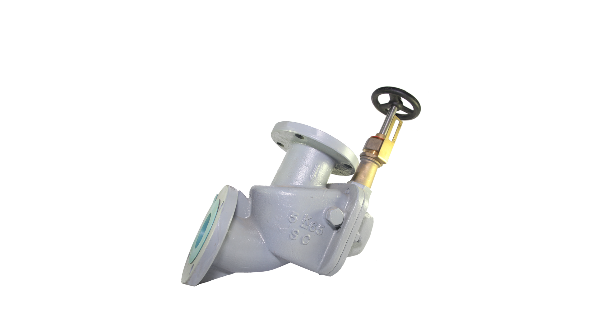 JIS F3060 Storm Valve Angel Cast Steel-5K