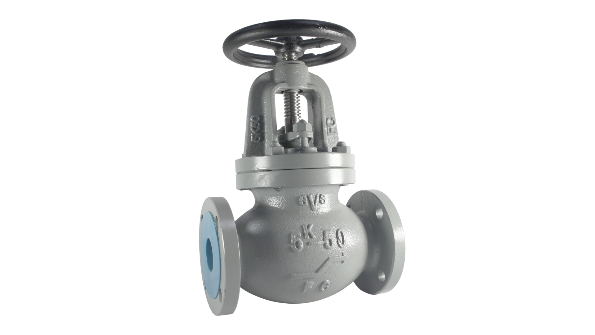 JIS F7305 Globe Valve Straight Cast Iron - 5K