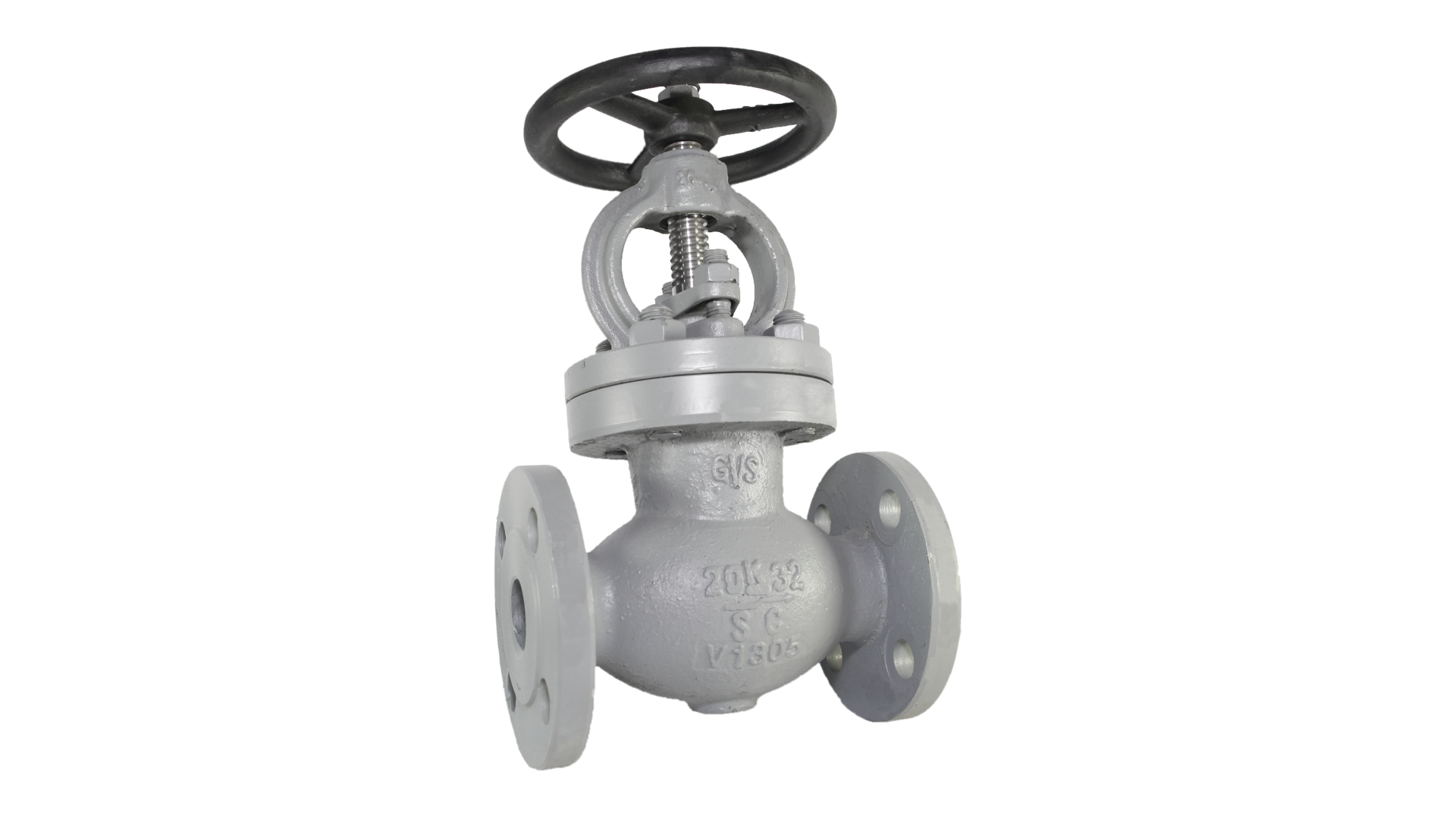 JIS F7313 Globe Valve Straight Cast Steel-20K