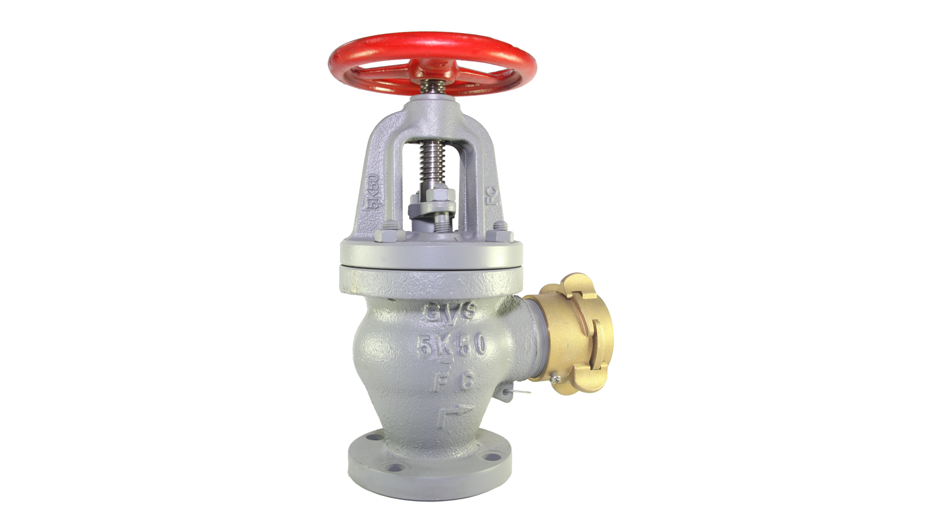 JIS F7333 Hose Valve Angel Cast Iron - 5K