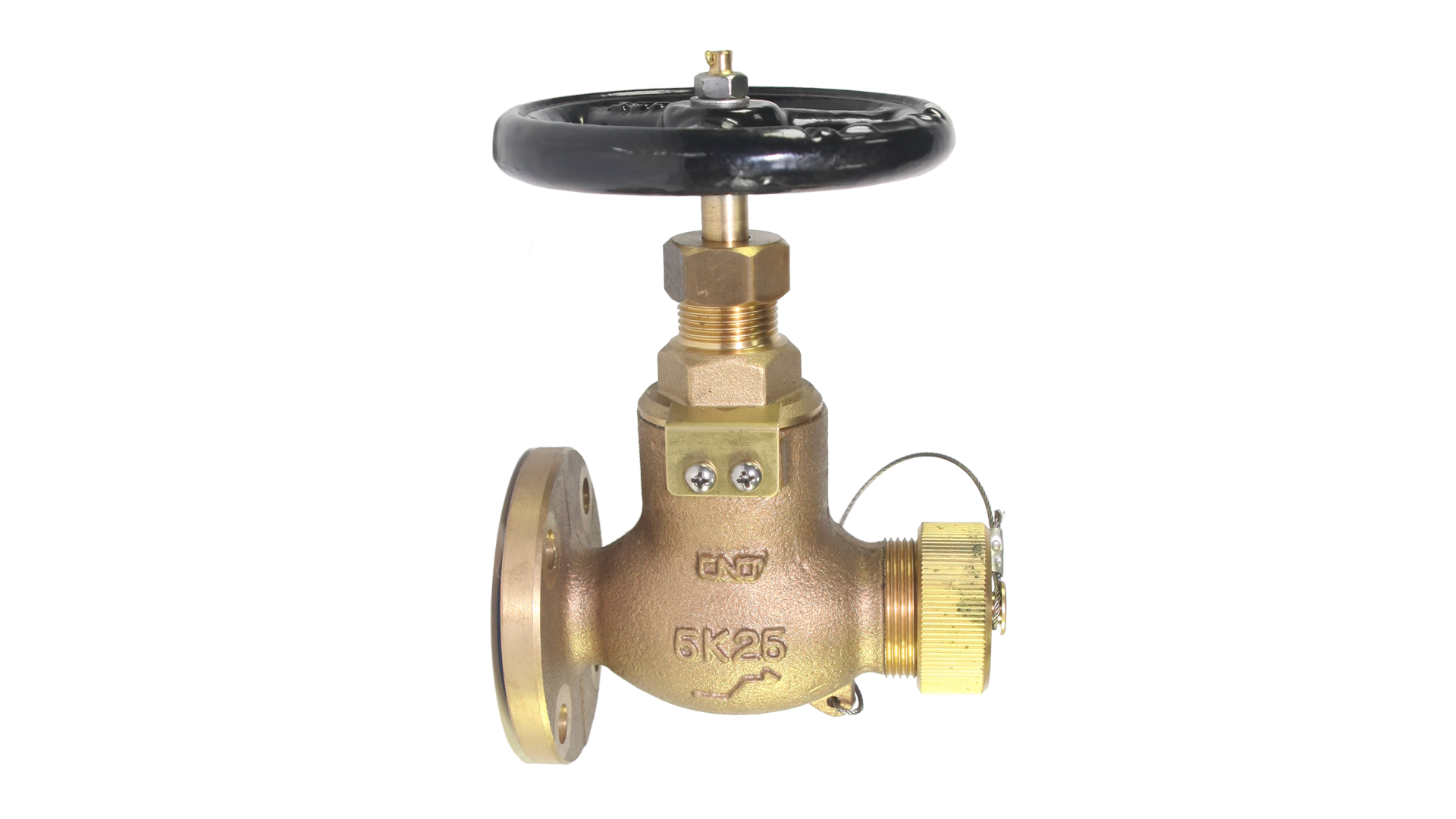 JIS F7334 Hose Valve Straight Bronze - 5K