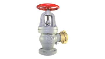 Jis F7333 Hose Valve Angel Cast Iron - 5k