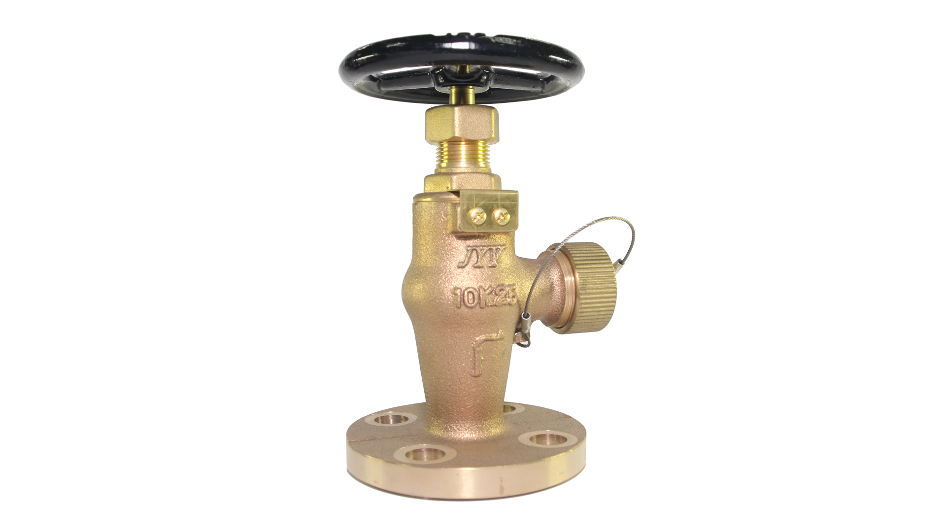 JIS F7334 Yangın Vana Köşe Bronz - 10K